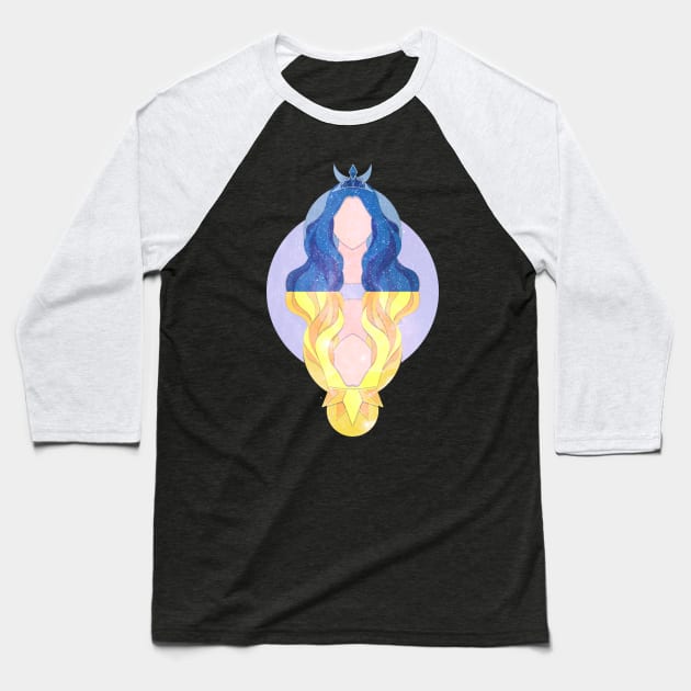 Gemini Zodiac Horoscope Astrological sign 2 Baseball T-Shirt by Gemini DayDreamer